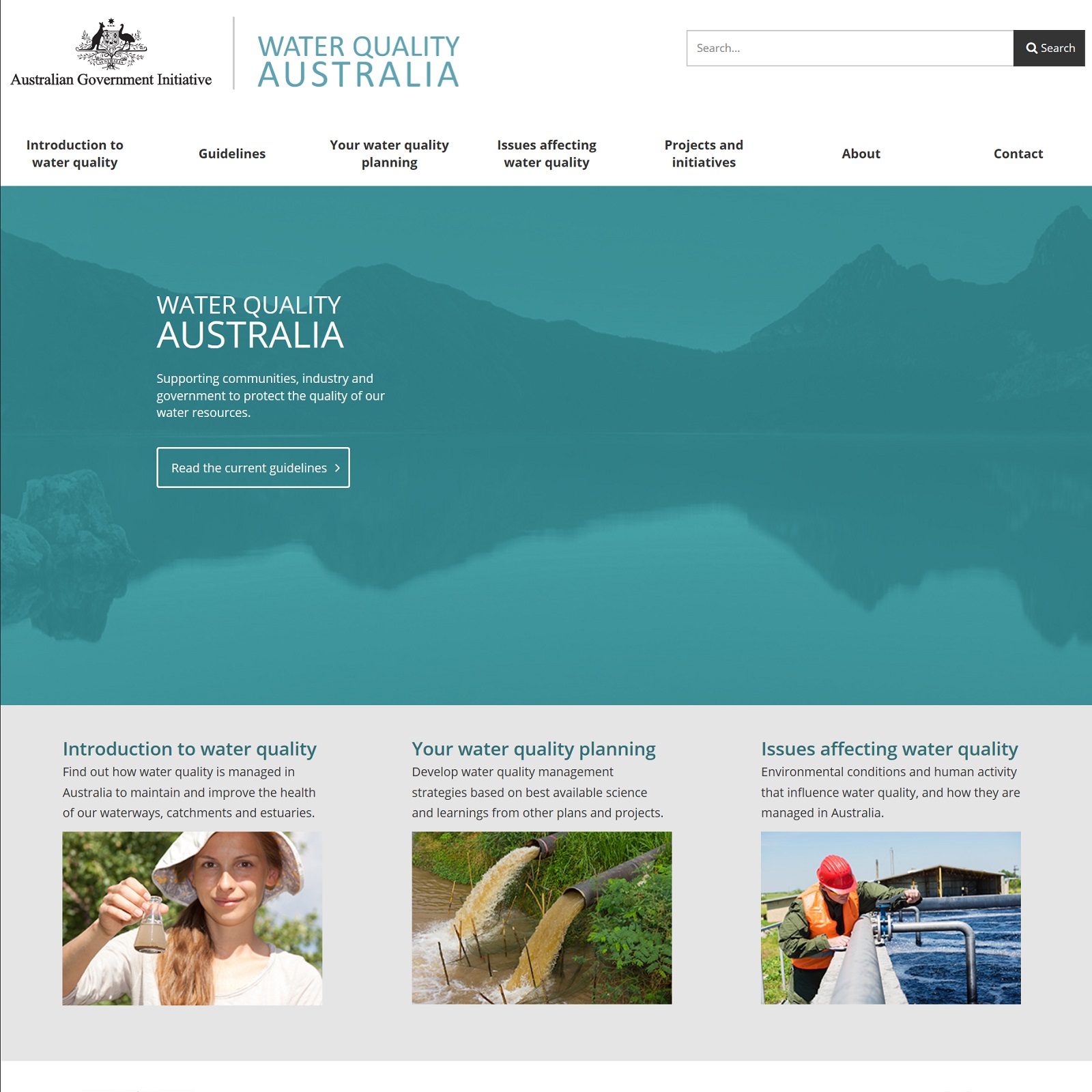 Water Quality Australia | GovCMS