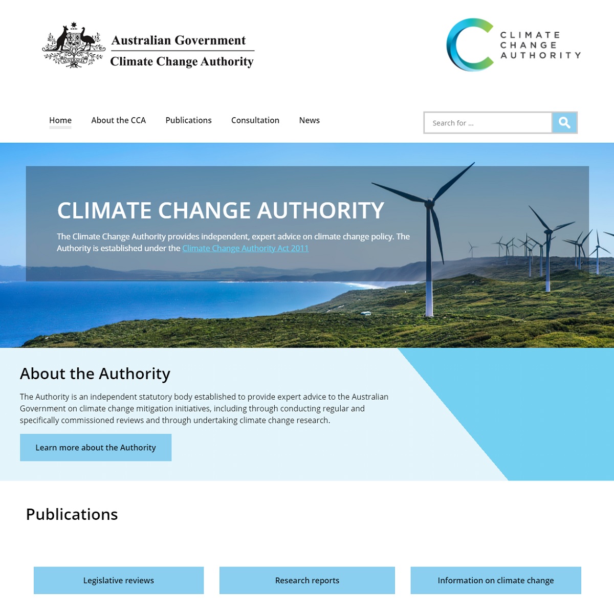 Climate Change Authority | GovCMS