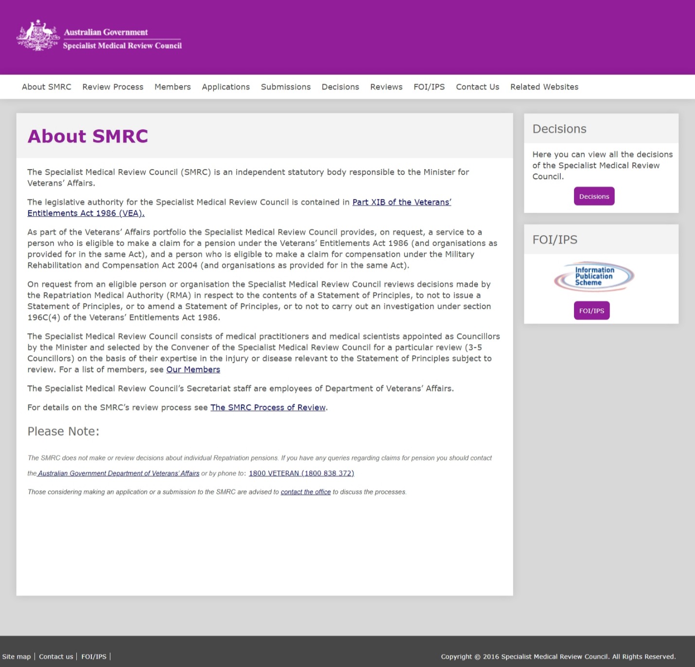 Specialist Medical Review Council (SMRC) | GovCMS