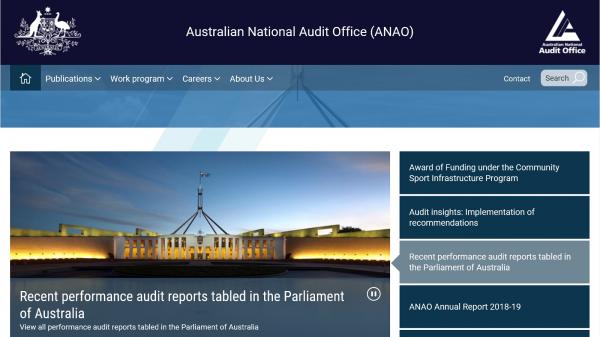 Australian National Audit Office (ANAO) | GovCMS