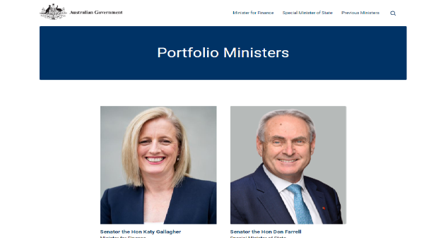 Finance Ministers