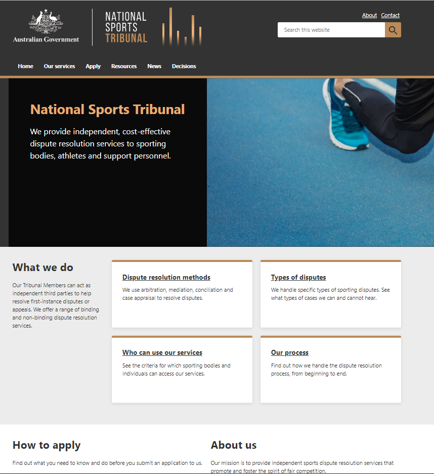 National Sports Tribunal