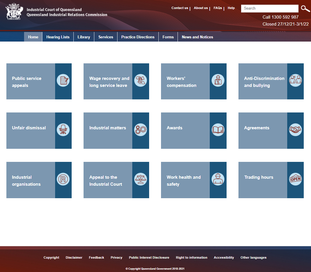 Queensland Industrial Relations Commission