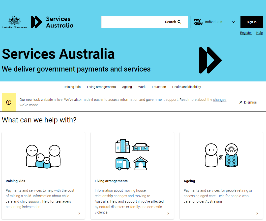 Services Australia