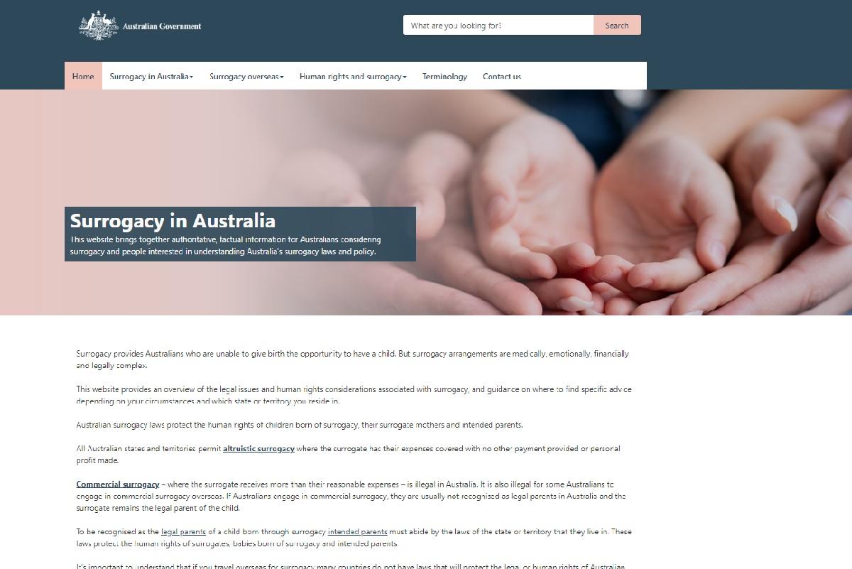 Surrogacy in Australia