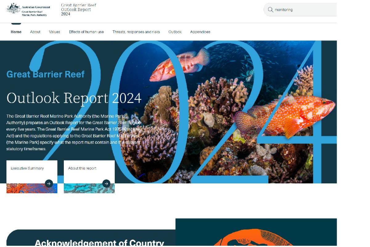 Great Barrier Reef Outlook Report 2024